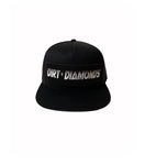 DIRT + DIAMONDS SNAPBACK HAT (BLACK)