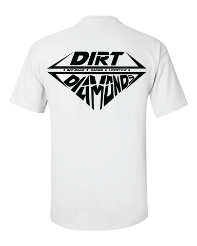 White diamond deals shirt