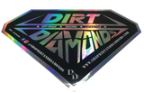 DIRT + DIAMONDS BLING STICKER