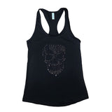 SKULL TANK IN BLACK