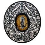 RHINESTONE DIRT + DIAMONDS- UV-UNDER BRIM STRAW HAT