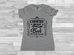 COUNTRY MUSIC & BEER T-SHIRT