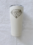 20 oz. Matte White Tumbler
