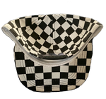Kids Jr. Checkered black SnapBack bill