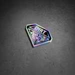 DIRT + DIAMONDS BLING STICKER