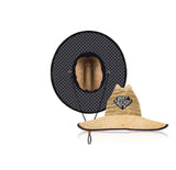 DIRT + DIAMONDS- UV-UNDER BRIM STRAW HAT